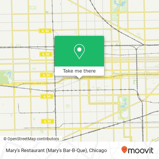 Mapa de Mary's Restaurant (Mary's Bar-B-Que)