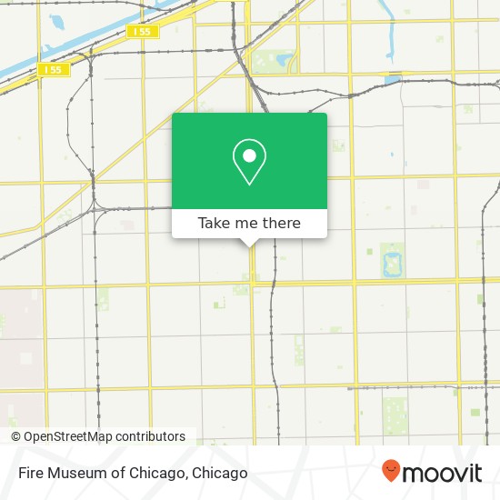 Mapa de Fire Museum of Chicago
