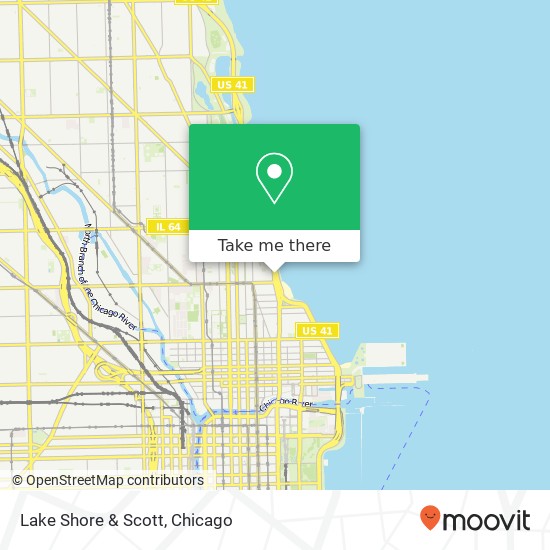 Mapa de Lake Shore & Scott