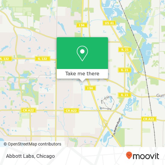 Abbott Labs map