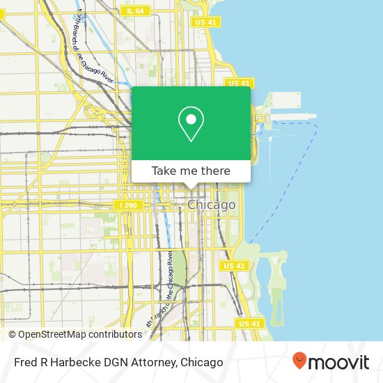 Fred R Harbecke DGN Attorney map