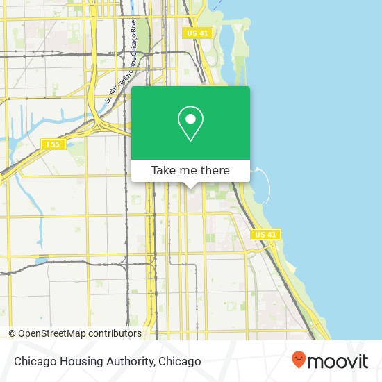 Chicago Housing Authority map