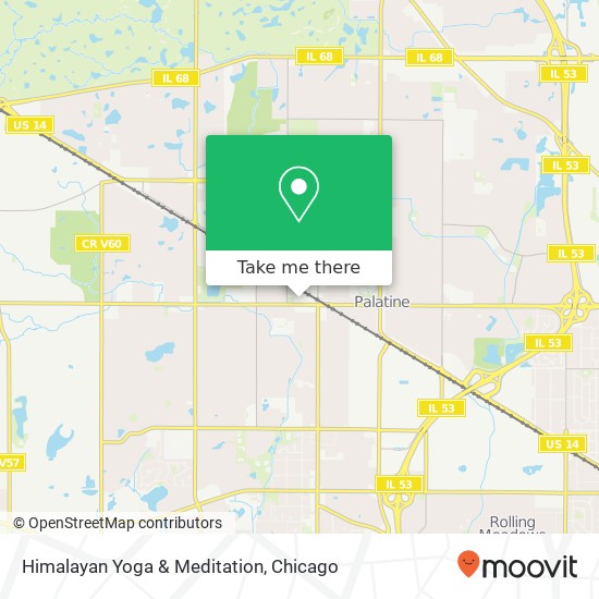 Mapa de Himalayan Yoga & Meditation