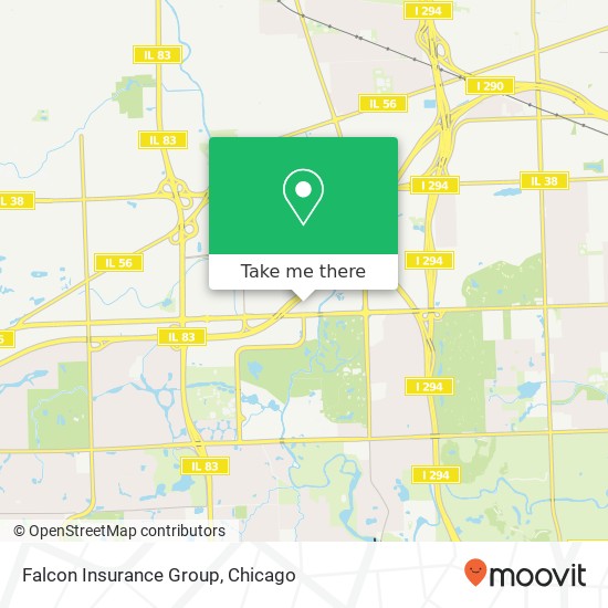 Falcon Insurance Group map