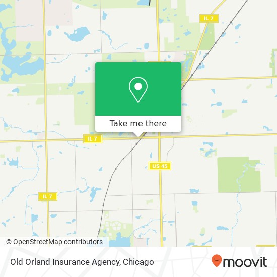 Old Orland Insurance Agency map