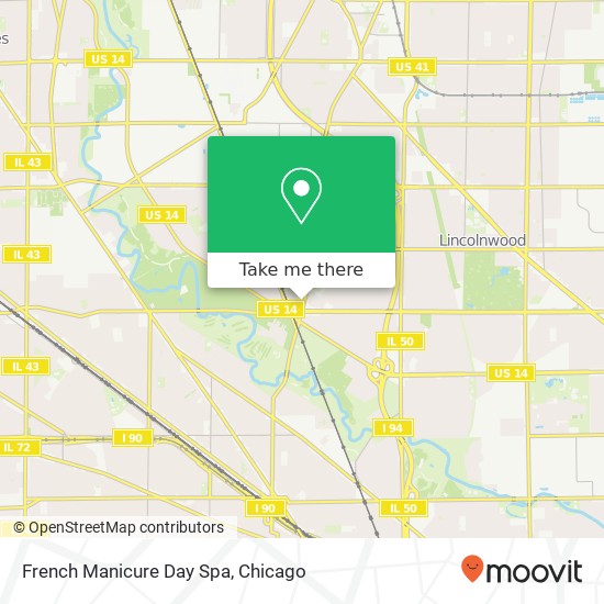 Mapa de French Manicure Day Spa