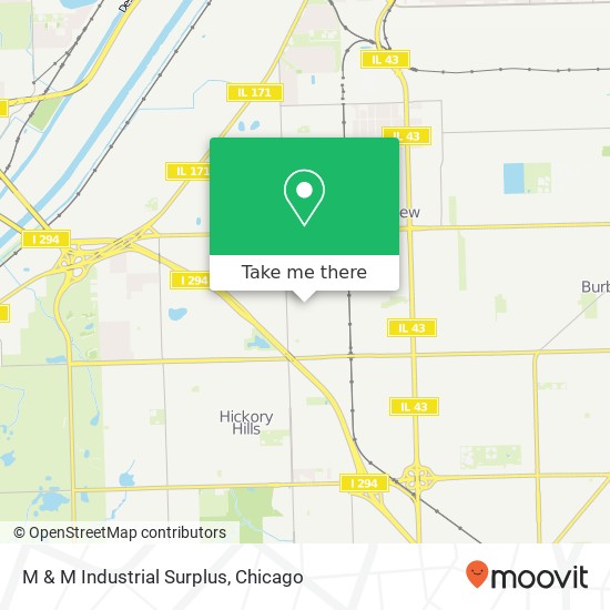 Mapa de M & M Industrial Surplus