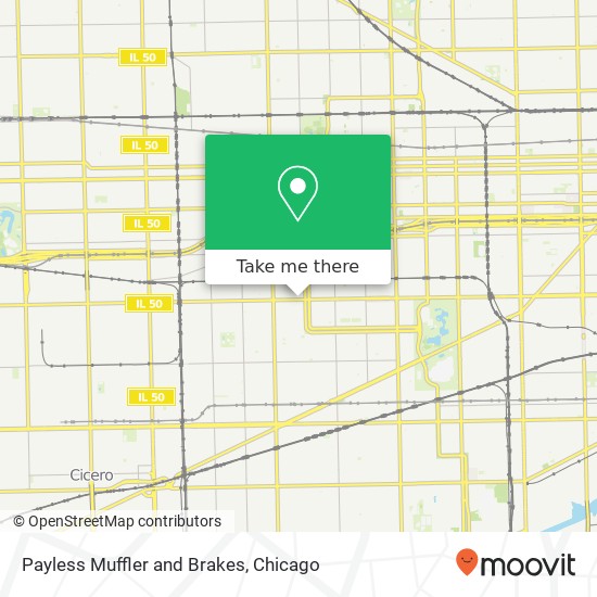 Payless Muffler and Brakes map