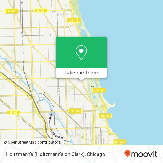 Holtzmann's (Holtzmann's on Clark) map