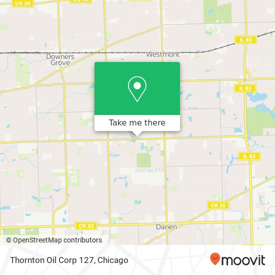 Thornton Oil Corp 127 map