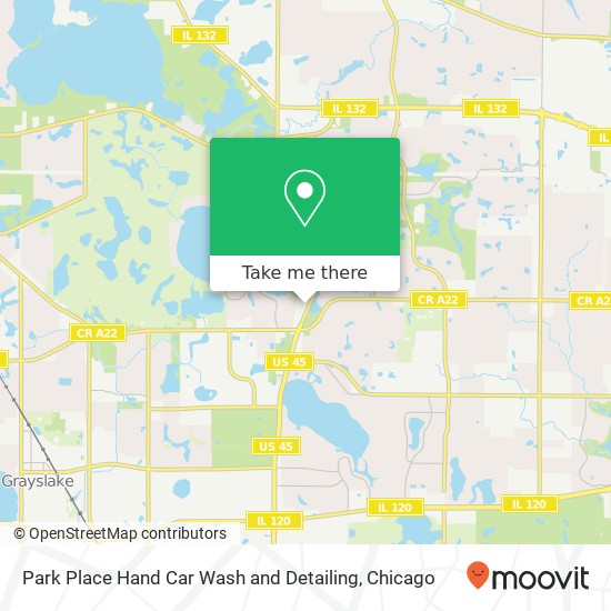 Park Place Hand Car Wash and Detailing map