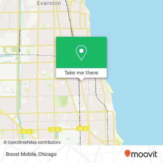 Boost Mobile map