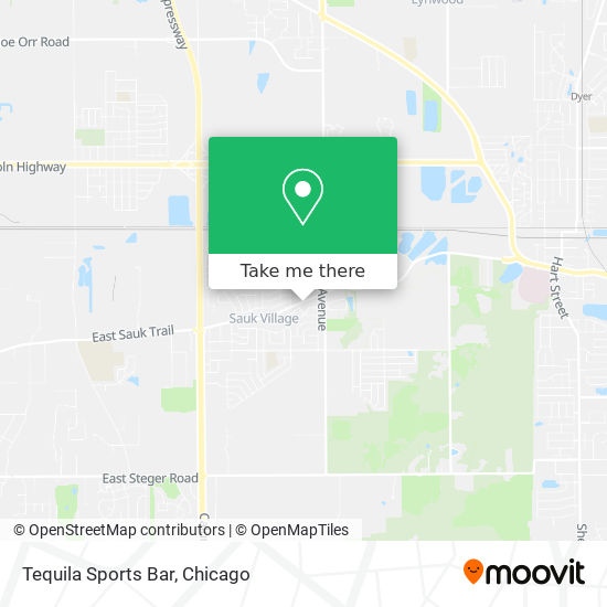 Tequila Sports Bar map