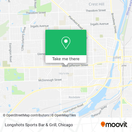 Longshots Sports Bar & Grill map