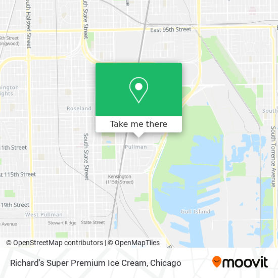 Richard's Super Premium Ice Cream map