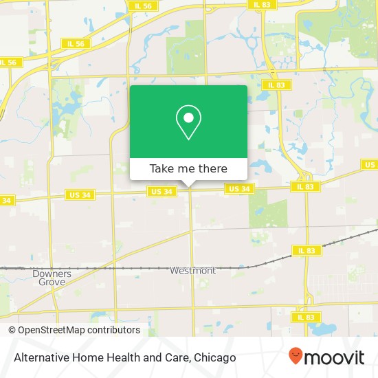 Mapa de Alternative Home Health and Care