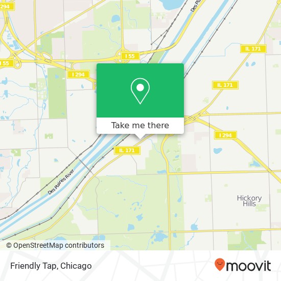 Friendly Tap, 8240 Archer Ave Willow Springs, IL 60480 map