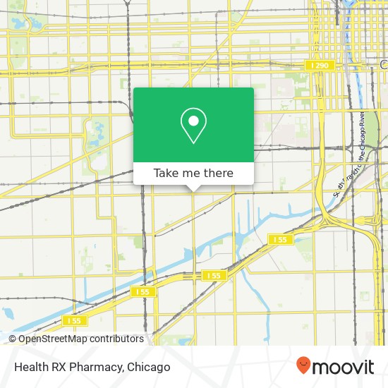 Health RX Pharmacy map