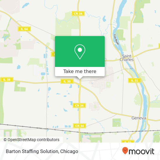 Barton Staffing Solution map