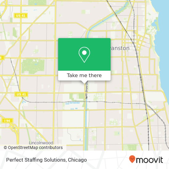 Perfect Staffing Solutions map