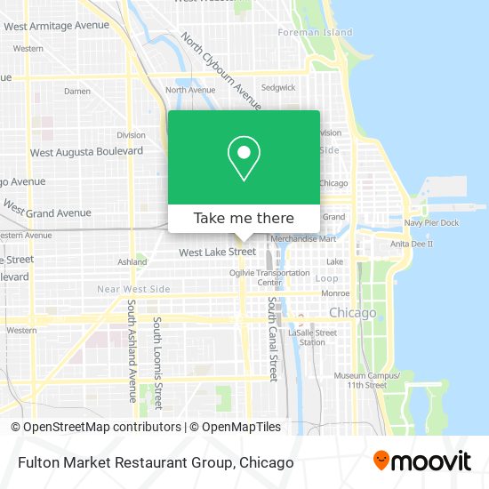 Fulton Market Restaurant Group map