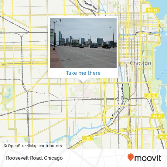 Roosevelt Road map