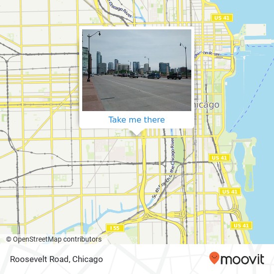 Roosevelt Road map