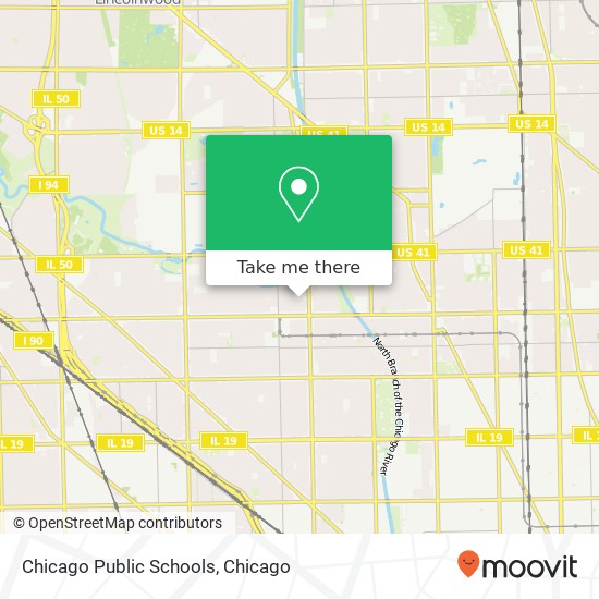 Chicago Public Schools map