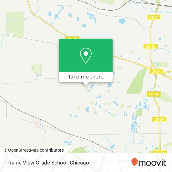 Prairie View Grade School map