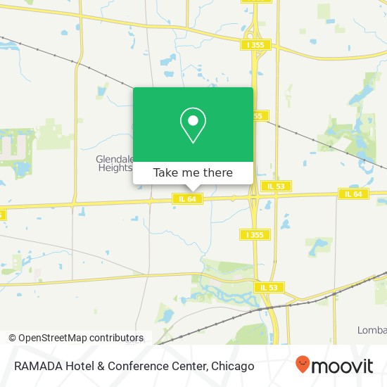 RAMADA Hotel & Conference Center map