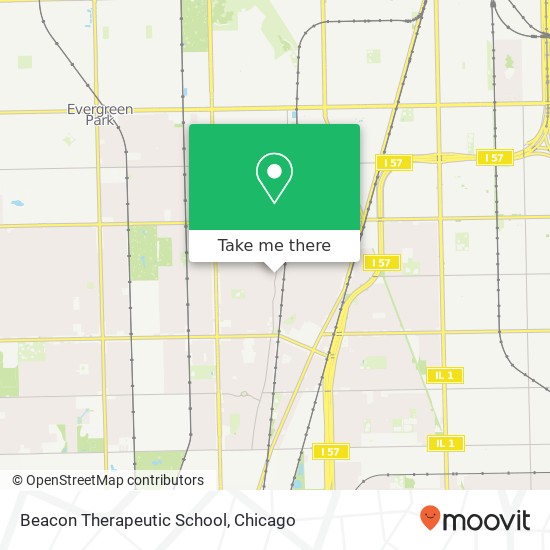 Mapa de Beacon Therapeutic School