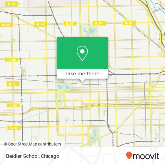 Beidler School map