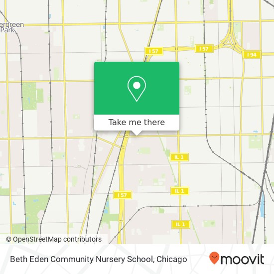 Beth Eden Community Nursery School map