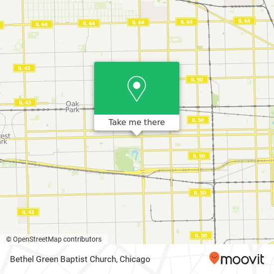 Mapa de Bethel Green Baptist Church