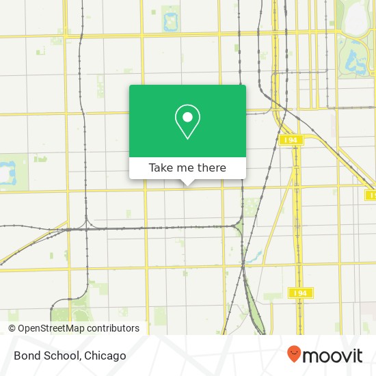 Bond School map