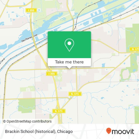 Mapa de Brackin School (historical)