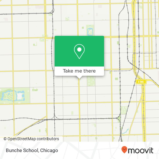 Bunche School map