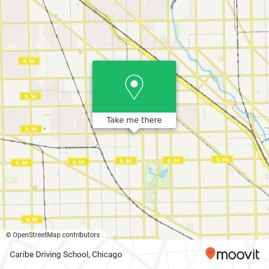 Caribe Driving School map