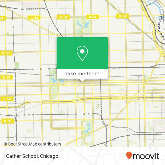 Cather School map