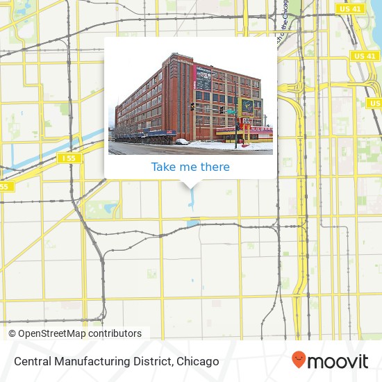 Central Manufacturing District map