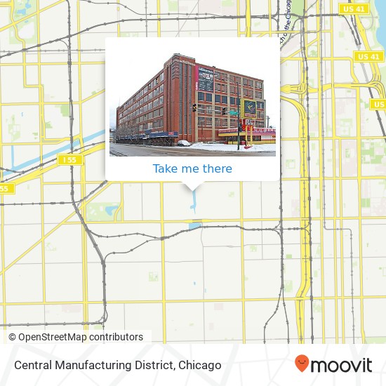 Mapa de Central Manufacturing District