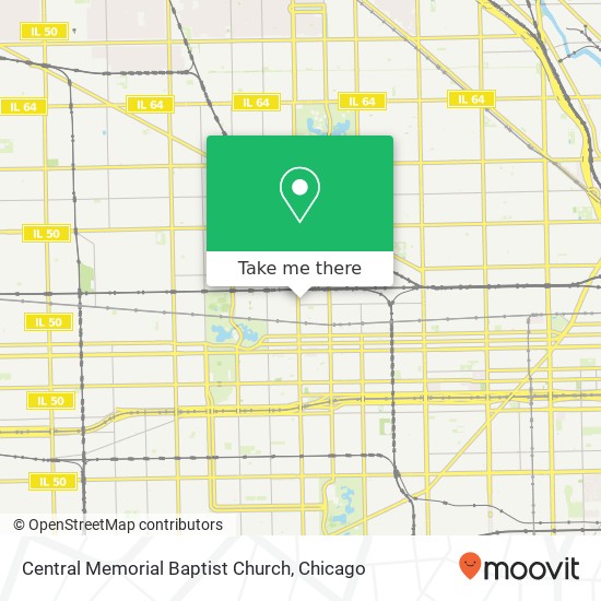 Central Memorial Baptist Church map