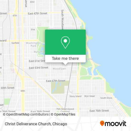 Mapa de Christ Deliverance Church