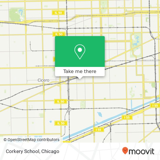 Corkery School map