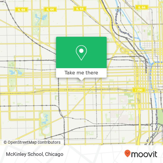 McKinley School map