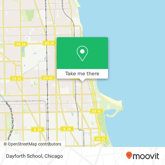 Dayforth School map