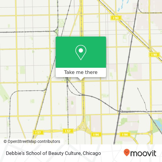 Debbie's School of Beauty Culture map