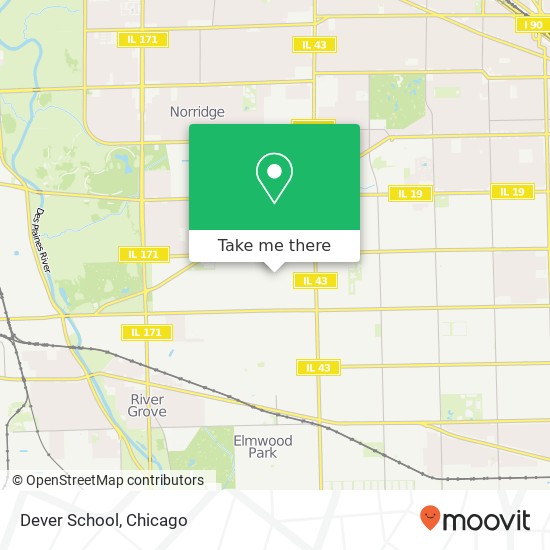 Dever School map