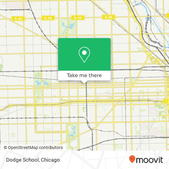 Dodge School map