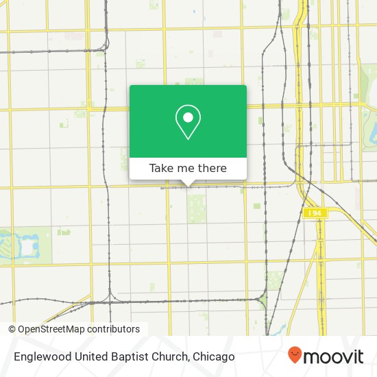 Englewood United Baptist Church map